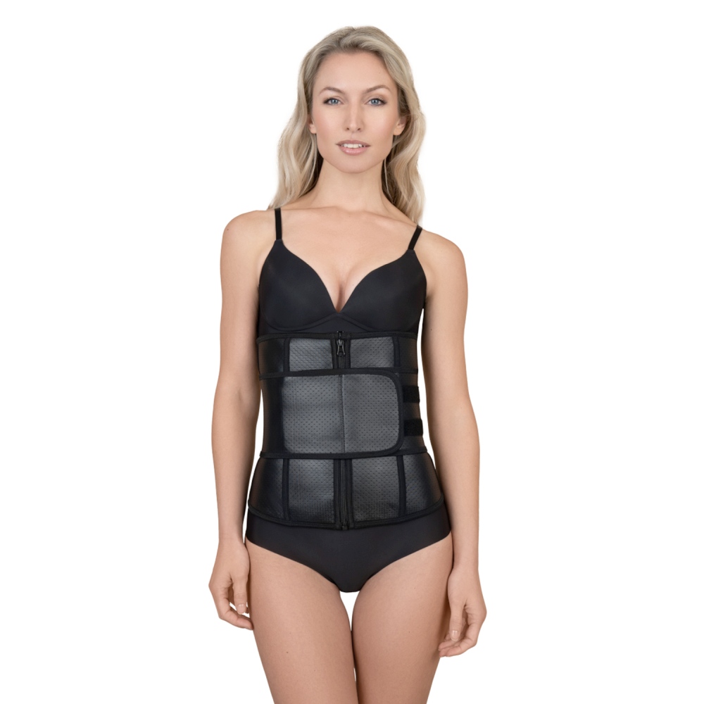 Bye Bra - High Waist Nipper Unterbrustkorsett für Taillentraining - Schwarz